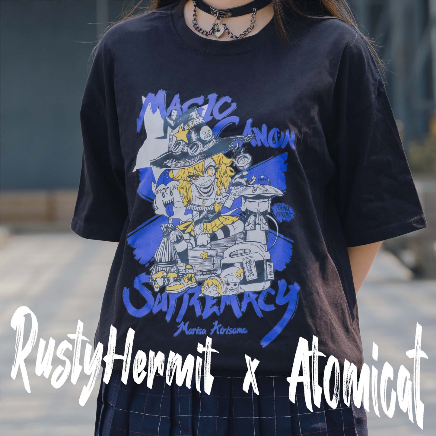 AtomiCat x RustyHermit Kirisame Marisa T-Shirt