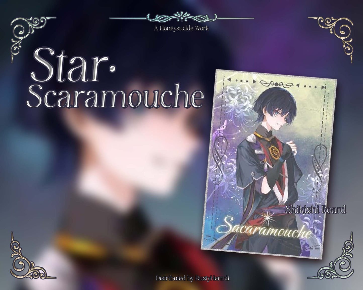 Genshin Impact *Star·Scaramouche* Series Button/Shikishi Board