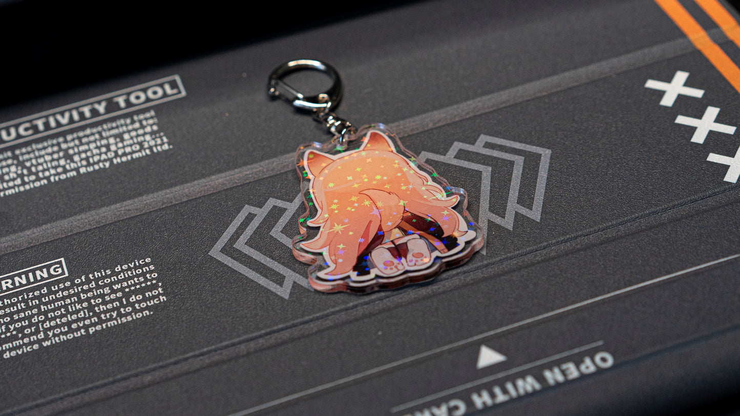 Arknights Ceobe Acrylic Keychain - RustyHermit