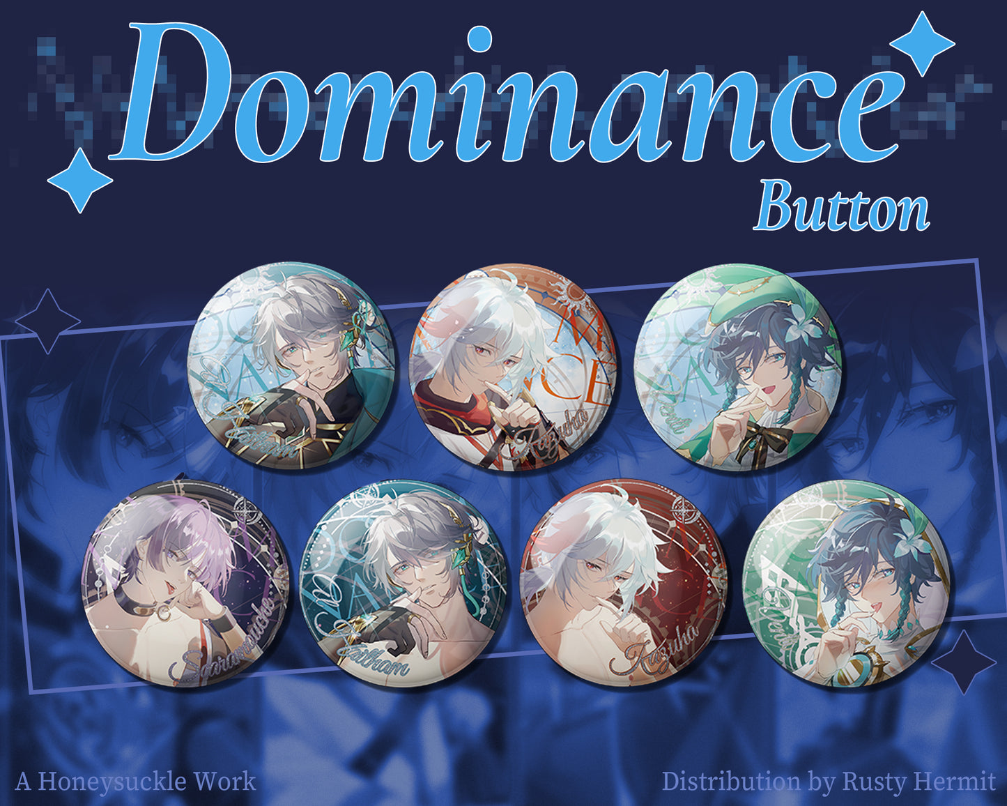 Genshin Impact *Dominance* Series Button