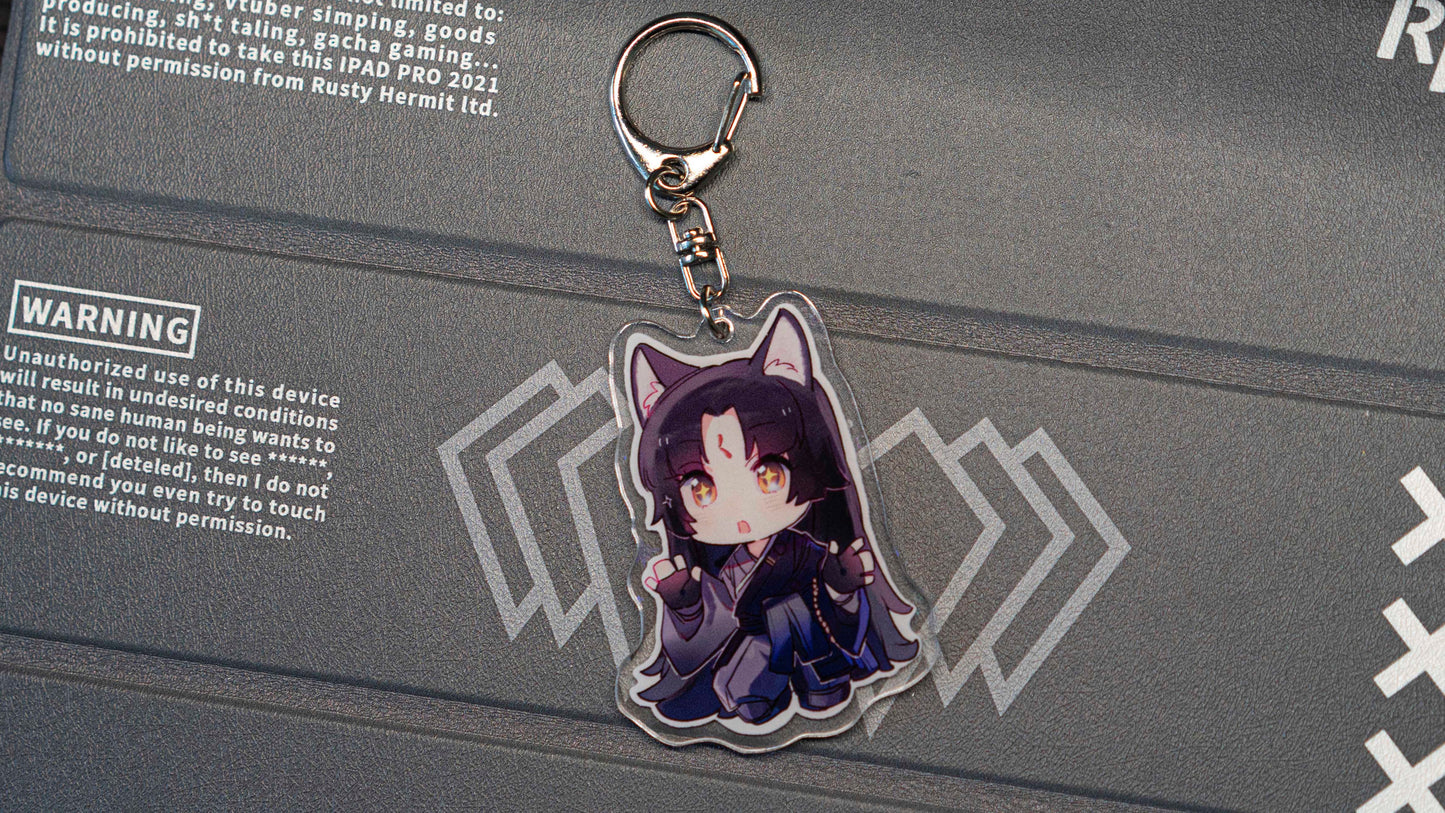 Arknights Saga Acrylic Keychain - RustyHermit