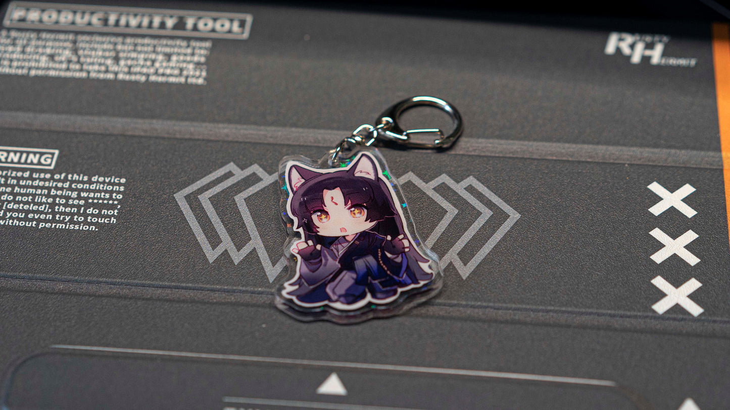 Arknights Saga Acrylic Keychain - RustyHermit