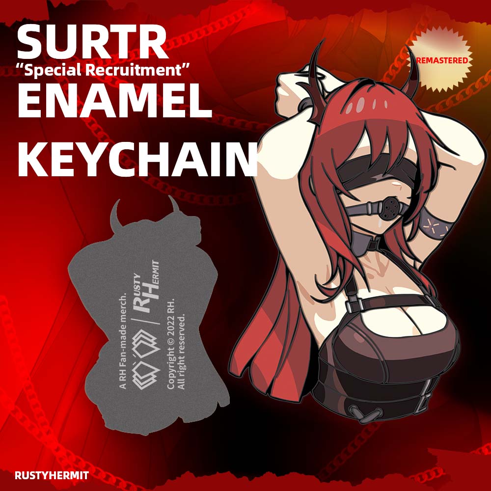 Surtr Enamel Keychain