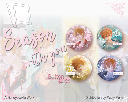 Genshin Impact Childe *Season with You* Button