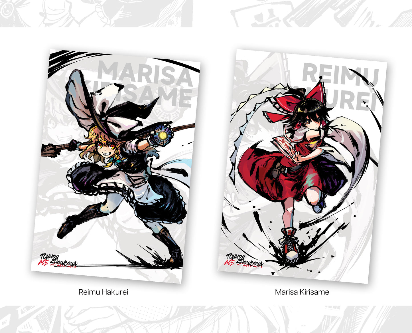 【AtomiCat x RH】Touhou Ace Showdown poster