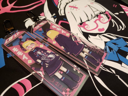 Blue Archive Momoi & Midori - Glasses Maid Catgirls T-Shirt