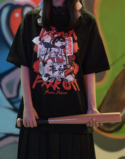 AtomiCat x RustyHermit Hakurei Reimu T-Shirt