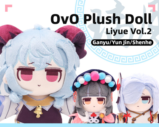 Liyue Vol. 2| Ganyu Yun Jin Shenhe | OvO Plush Doll