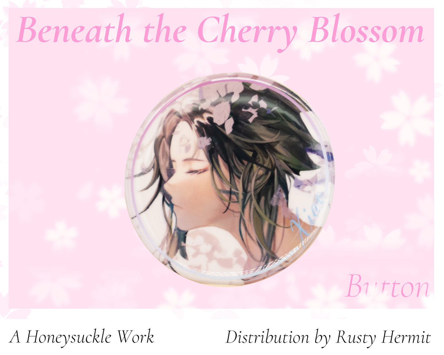 Genshin Impact *Beneath the Cherry Blossom* Serise Button