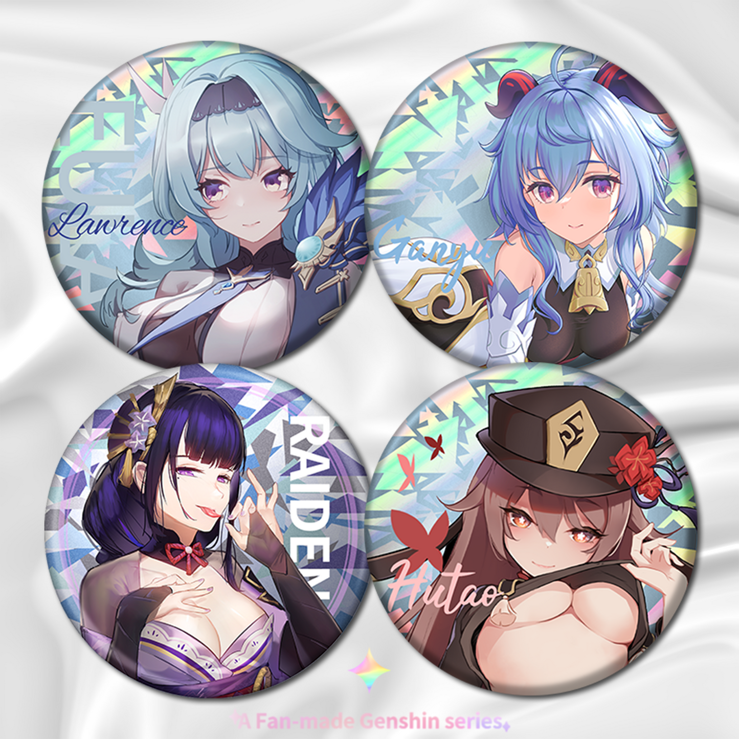 Genshin Impact series button