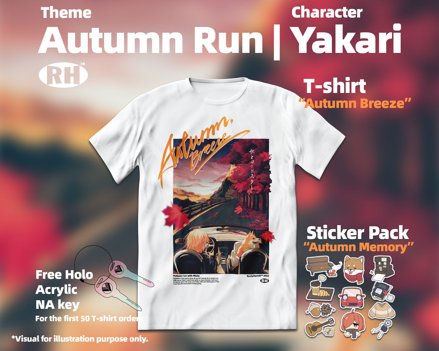 "Autumn Breeze" | RH Original Unisex T-shirt