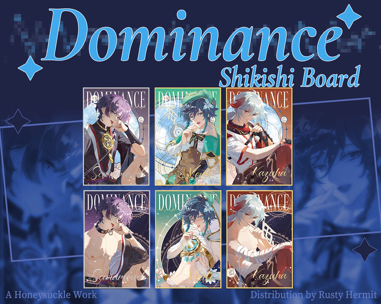 Genshin Impact *Dominance* Series Shikishi Board