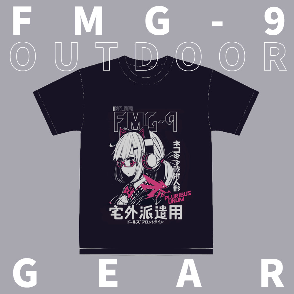 Girls' Frontline FMG-9 'OUTDOOR GEAR' Unisex T-Shirt - RustyHermit
