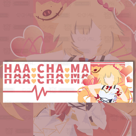 Hololive Akai Haato Haachama Sticker Slap Vinyl Decal - RustyHermit