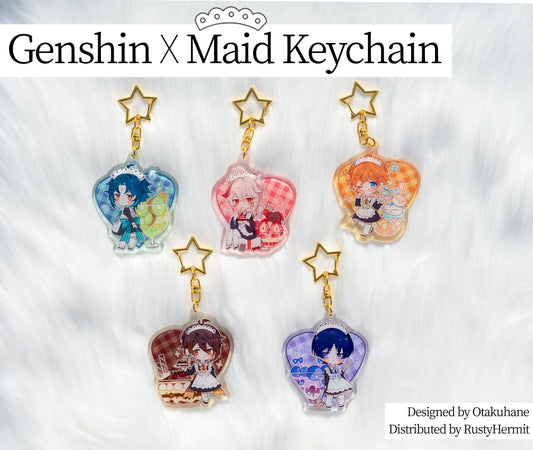 *Maid* Series Acrylic Keychain