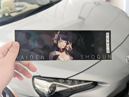 Raiden Shogun Kiss-cut + Slap