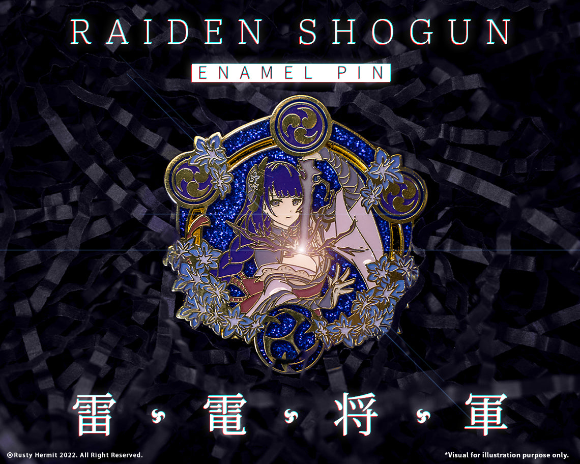 Raiden Shogun Enamel Pin
